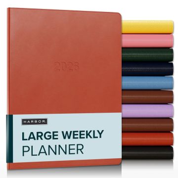 Harbor Large Weekly Planner - 9.75" x 7.5"