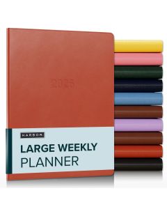 Harbor Large Weekly Planner - 9.75" x 7.5"