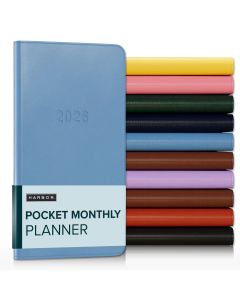 Harbor Pocket Monthly Planner - 6" x 3.25"