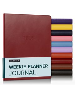 Harbor Weekly Planner Journal - 9" x 7"